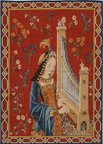 Tapisserie L’Ouïe avec Bordure