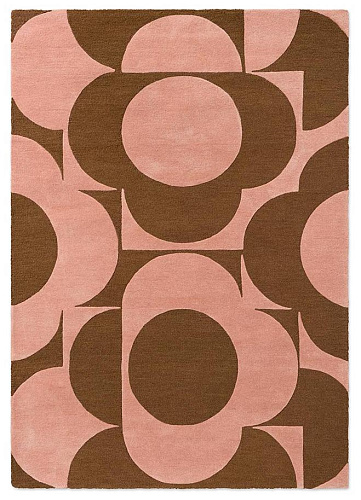 Prism Flower Pink / Terracotta Tapis