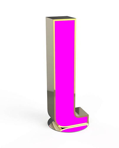 Lettre Lumineuse Luminous L