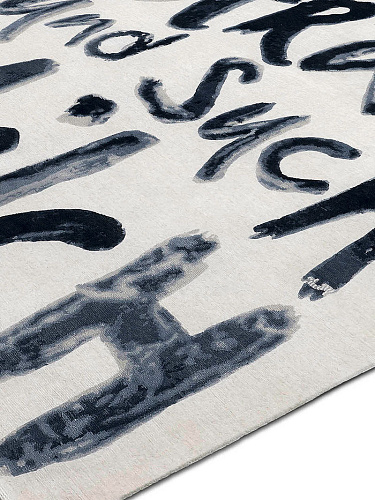 Tapis noué main de luxe Suche Milch