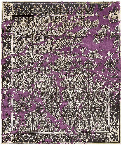 Tapis Alcaraz Noir & Blanc Ciel