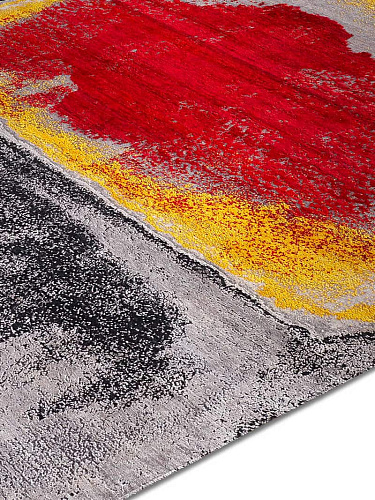 Tapis tissé main Red Dot Boulevard