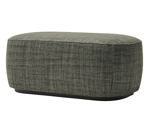 Grand pouf Alma gris