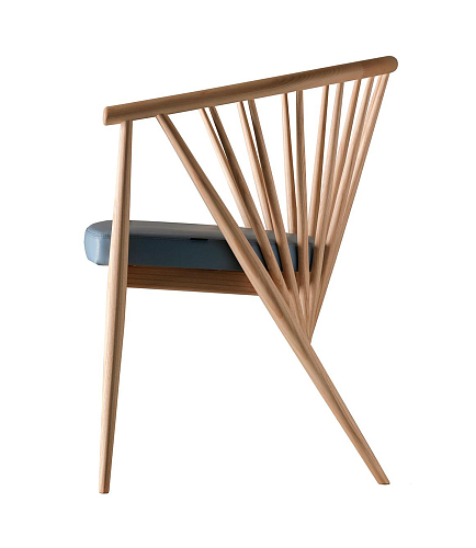 Chaise Jenny en bois de frêne