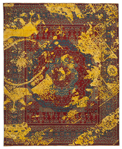 Tapis Mamluk Farringdon Étiqueté Néonorange