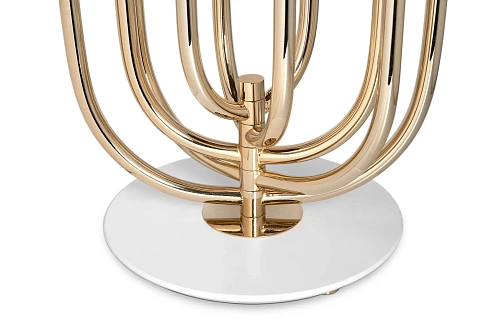 Lampe de table rotative
