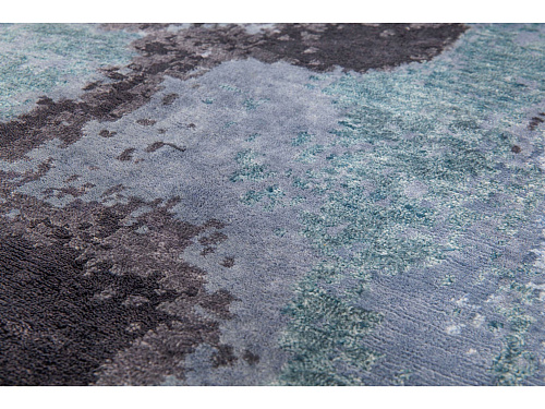 Tapis Abstrait Bleu