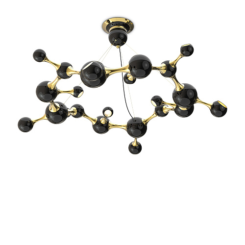 Suspension plafonnier ronde Molecular