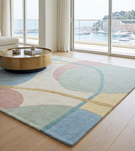 Tapis Soft Circles Pastel