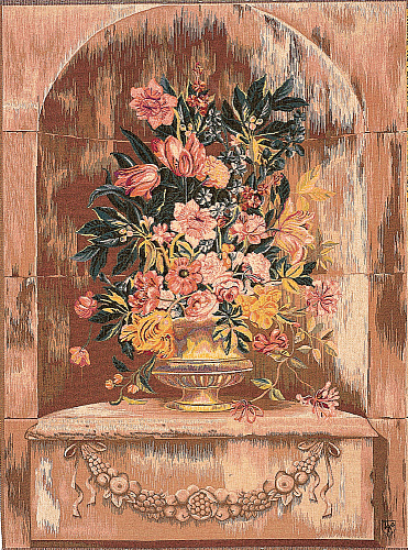Tapisserie Niche au Bouquet