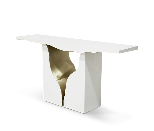 Console Blanche Fissure