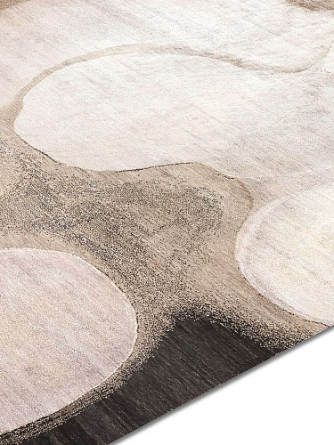 Tapis fait main de luxe Sable