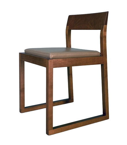 Chaise Burton en bois de cerisier
