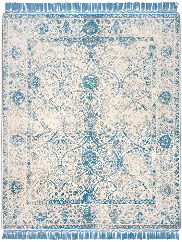 Tapis de luxe Bleu Clair
