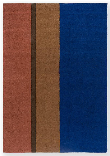 Tapis d’extérieur Festival Rayures Bleu