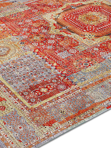 Tapis Cosmique No. 08 Rouge