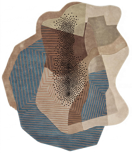 Tapis de luxe Textured Figure Cut
