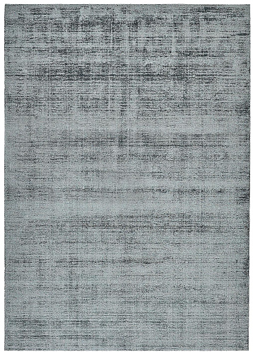 Tapis en Soie de Banane Bleu Poudré