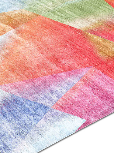 Tapis noué main de luxe Crystal