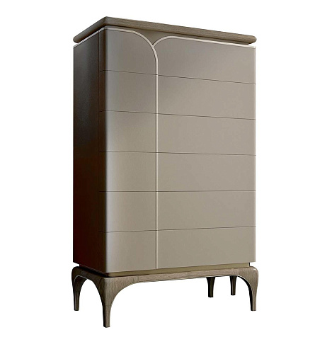 Commode Haute Beige De Luxe