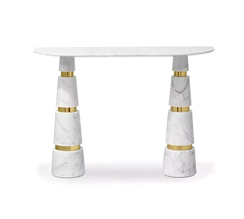 Console Avalanche Marbre Carrara