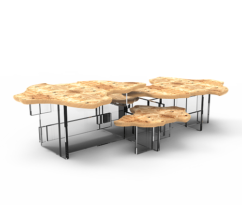 Table Gigogne Monet Peuplier