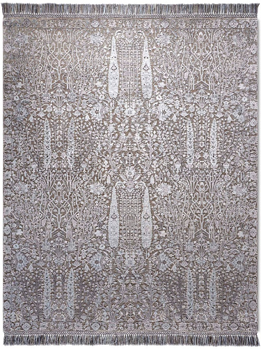 Tapis de luxe Jardin de Pins Charbon