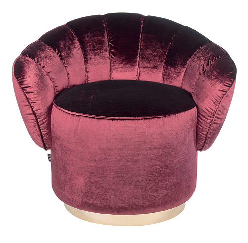 Fauteuil Kidman bordeaux