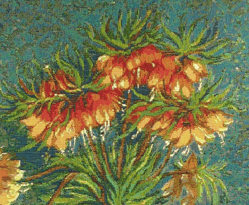 Tapisserie Bouquet de Lys par Van Gogh