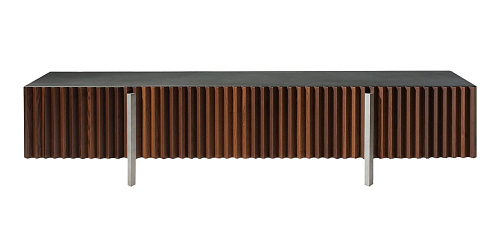 Meuble TV en Bois de Frêne Marron