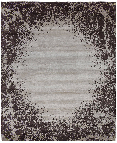 Tapis Tornade Noir Gris