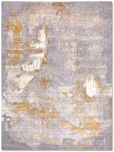 Tapis noué main de luxe Stéréo Doré