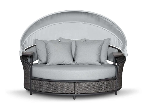 Lit De Jour Gris Crown