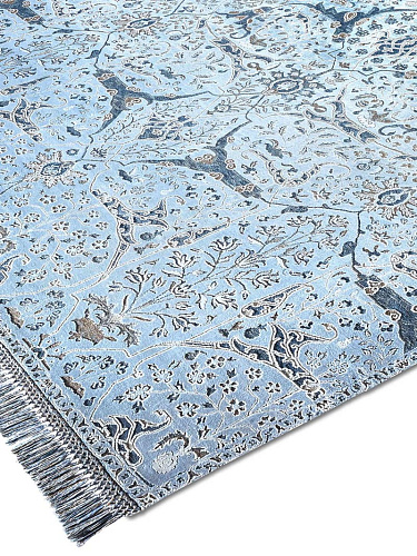 Tapis fait main de luxe Teheran Bleu