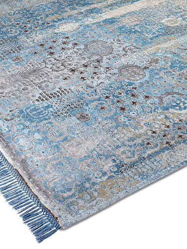 Tapis noué main Woods