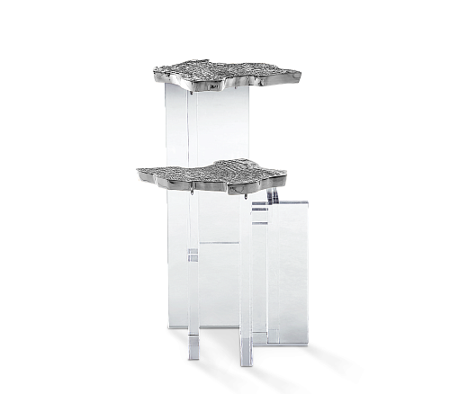 Table D'Appoint Celeste Argent