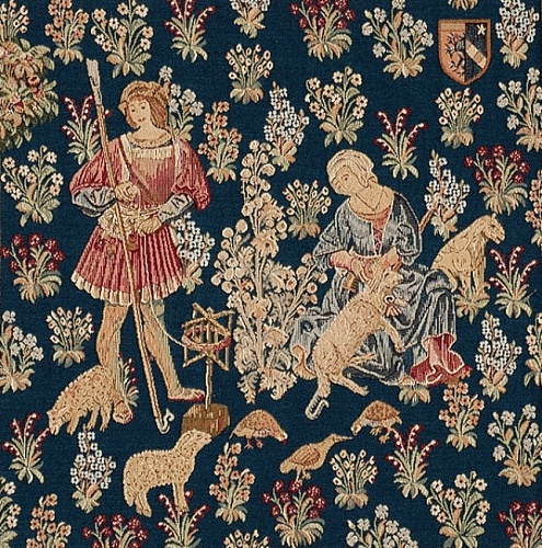 Tapisserie Travail de Laine sans Bordure