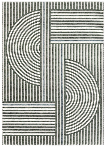 Tapis Moderne Chantilly Rayures Beige