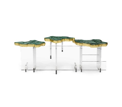 Table Basse Artisanale Pierre Guatemala