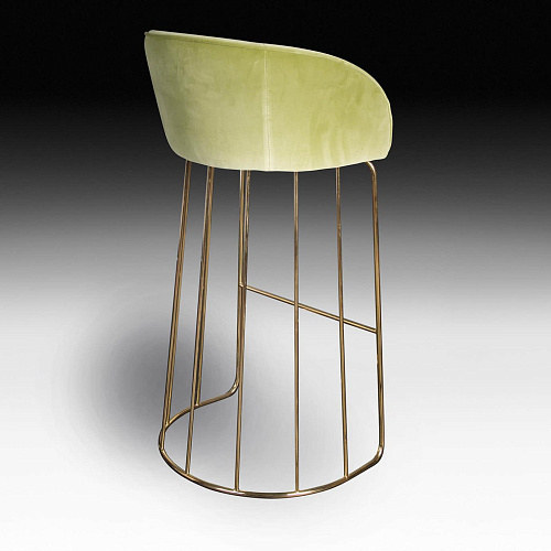 Tabouret de bar Louise vert