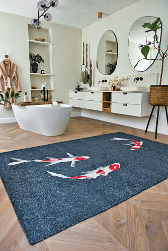 Tapis Japanese Pond 9390