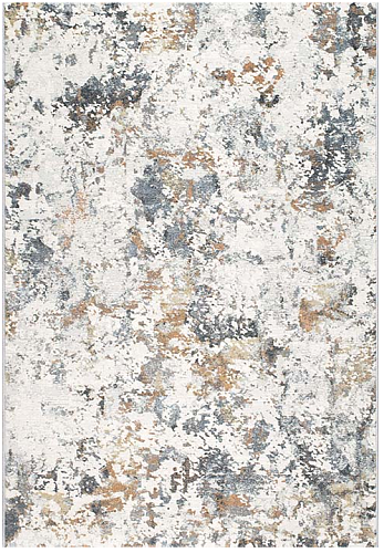 Tapis Belge Abstrait Tissé Machine