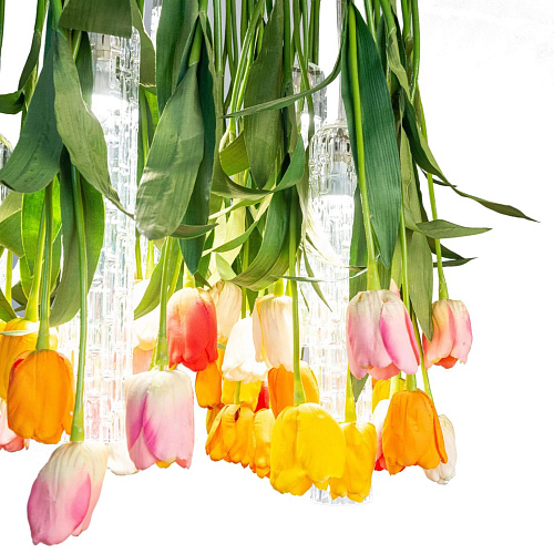 Lustre rond Tulip