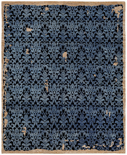 Tapis Roma Vintage Bleu