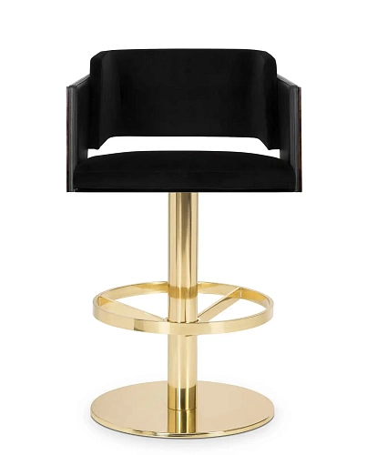 Chaise de Bar Pivotante Galea