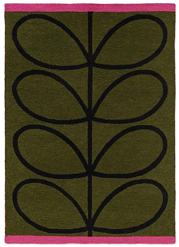 Tapis Tige Linéaire Olive Extérieur