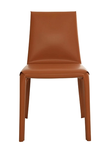 Chaise Lisa en cuir