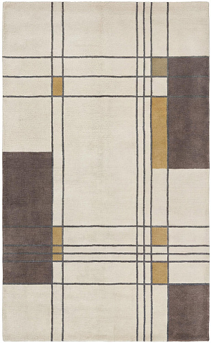 Tapis artisanal Measured Grid