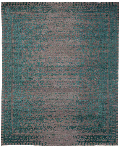 Tapis Ferrara Stomped Inversé Gris Bleu