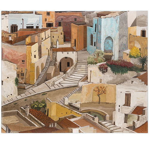 Panneau mural Matera